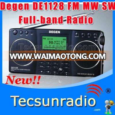 Wholesale Degen DE1128 FM MW SW Full-band SD card E-book reading Radio New Product de1128