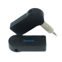 GXYKIT Portable Handsfree Car Kit Wireless AUX Bluetooth Receiver with Building in 170mAH Battery