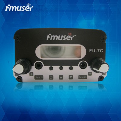 Fmuser 7w fm transmitter for car radio station