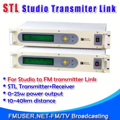 FMUSER STL10 Studio to fm transmitter watt for FM Radio Station 10-40km Studio to Transmitter Hill-RC2