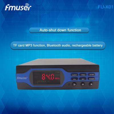 FU-X01A 1W FM Transmitter Standard Configuration Upgraded 1 watt FM radio broadcaster User-friendly and Easy Operating